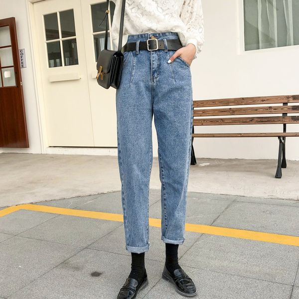 2020 fashion blue boyfriend jeans for women spring autumn vintage black mom ladies jeans woman high waist denim pants clothing
2020 fashion blue boyfriend jeans for women spring autumn vintage black mom ladies jeans woman high waist denim pants clothing