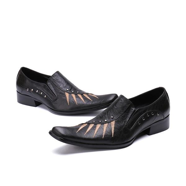 genuine leather mens shoes high heels alligator shoes for men dress wedding formal iron pointed toe oxford male, Black
genuine leather mens shoes high heels alligator shoes for men dress wedding formal iron pointed toe oxford male, Black