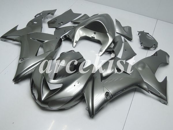 new abs motorcycle full fairings kits fit for kawasaki ninja zx-10r 2006 2007 06 07 body set custom gray light
new abs motorcycle full fairings kits fit for kawasaki ninja zx-10r 2006 2007 06 07 body set custom gray light