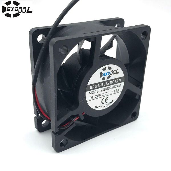 sxdool sxd6025b24m 60*60*25mm dual ball bearing dc 24v 0.12a 2p 5000rpm 25.4cfm axial case cooling fan
sxdool sxd6025b24m 60*60*25mm dual ball bearing dc 24v 0.12a 2p 5000rpm 25.4cfm axial case cooling fan
