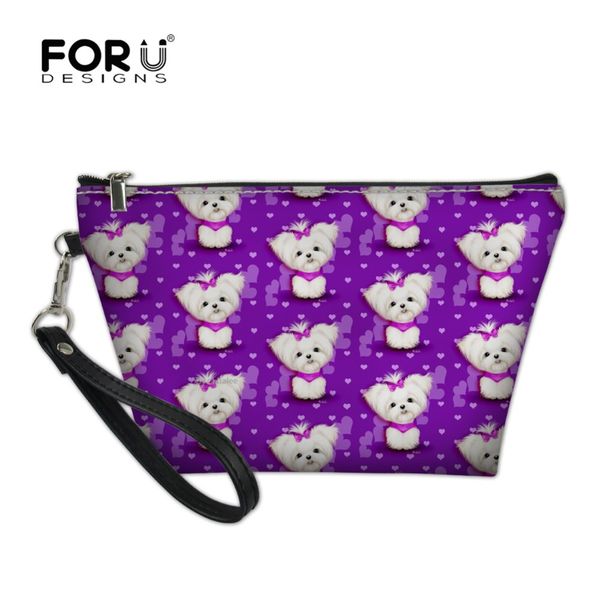 forudesigns kawaii maltese printing women cosmetics cases girls make up bags organizer necessaries storage travel toiletry kits
forudesigns kawaii maltese printing women cosmetics cases girls make up bags organizer necessaries storage travel toiletry kits