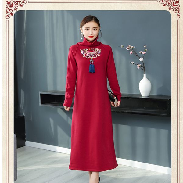 новый стиль вышивки в национальном стиле и трикотажное платье с длинным рукавом 2019 женщин, Black;gray
новый стиль вышивки в национальном стиле и трикотажное платье с длинным рукавом 2019 женщин, Black;gray