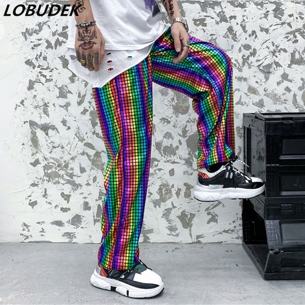 мужчины многоцветный полосатый плед шаровары high street tide мужской rap singer dancer hip hop stage свободные повседневные брюки брюки нов, Black
мужчины многоцветный полосатый плед шаровары high street tide мужской rap singer dancer hip hop stage свободные повседневные брюки брюки нов, Black