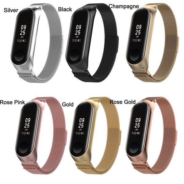 новые ремешки для часов для xiaomi mi band 4 3 band с рамкой миланский петли браслет из нержавеющей стали замена ремешок аксессуары
новые ремешки для часов для xiaomi mi band 4 3 band с рамкой миланский петли браслет из нержавеющей стали замена ремешок аксессуары