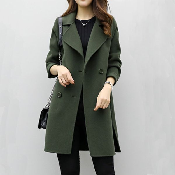 women's wool & blends women woolen coats casual elegant black vintage korean style straight notched lapel solid spring female fashion
women's wool & blends women woolen coats casual elegant black vintage korean style straight notched lapel solid spring female fashion