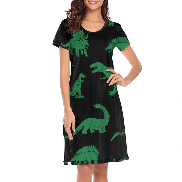 nighties for women green dinosaur design personality humorous short sleeve nightdress tea-rex funny dinosaur coffee mug animal dinosaurs, Black;red
nighties for women green dinosaur design personality humorous short sleeve nightdress tea-rex funny dinosaur coffee mug animal dinosaurs, Black;red