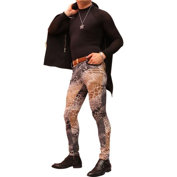 fashionable male personality patterns popular trousers men's feet pattern tight hugh body slacks, Blue
fashionable male personality patterns popular trousers men's feet pattern tight hugh body slacks, Blue