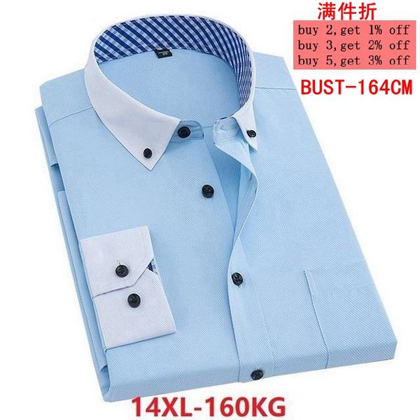 6xl 7xl 8xl 9xl men's long sleeve lapel blue shirt 10xl 11xl 12xl 13xl 14xl business casual office professional 8 color, White;black
6xl 7xl 8xl 9xl men's long sleeve lapel blue shirt 10xl 11xl 12xl 13xl 14xl business casual office professional 8 color, White;black