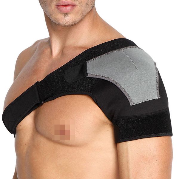 gym single shoulder protector brace strap belt for shoulder pain sprains breathable seamless sewing support sports, Black;blue
gym single shoulder protector brace strap belt for shoulder pain sprains breathable seamless sewing support sports, Black;blue