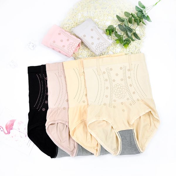 women ladies high waist hips belly pants graphene bottom antibacterial body shaping briefs warm underpants, Black;white
women ladies high waist hips belly pants graphene bottom antibacterial body shaping briefs warm underpants, Black;white