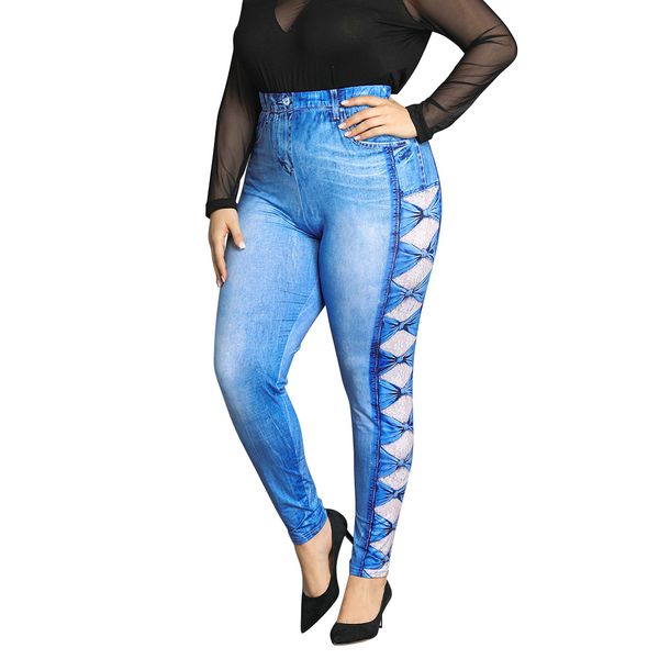 6xl plus size leggings women imitation jeans printed gym stretch sports leggings large size slim trousers female sweatpants d30, Black
6xl plus size leggings women imitation jeans printed gym stretch sports leggings large size slim trousers female sweatpants d30, Black