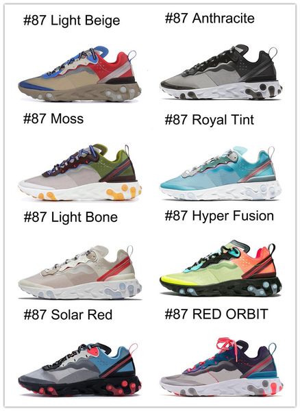 react element 87 men women kid undercover running shoes sail light bone blue chill solar anthracite black sport sneakers size 36-45
react element 87 men women kid undercover running shoes sail light bone blue chill solar anthracite black sport sneakers size 36-45