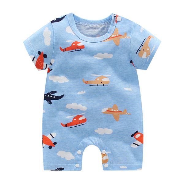 2020 summer baby clothes short sleeved baby romper cotton newborn body suit baby pajama boys animal little bear rompers, Blue
2020 summer baby clothes short sleeved baby romper cotton newborn body suit baby pajama boys animal little bear rompers, Blue