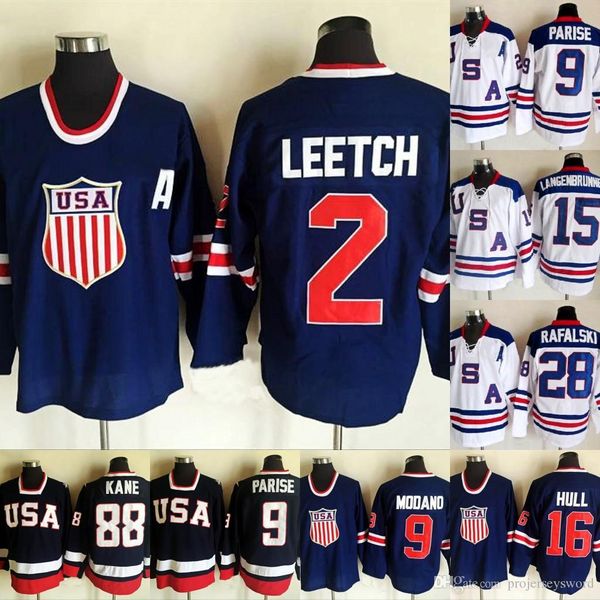 2010 Team USA Vintage Hockey OLYMPIC 88 Patrick Kane 15 Jamie Langenbrunner 16 Brett Hull 2 Brian Leetch 39 Ryan Miller Hockey Jerseys
2010 Team USA Vintage Hockey OLYMPIC 88 Patrick Kane 15 Jamie Langenbrunner 16 Brett Hull 2 Brian Leetch 39 Ryan Miller Hockey Jerseys