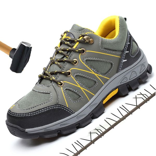 Men Safety Work Shoes Men Casual Shoes Army Mesh Breathable Sneakers Steel Toe Cap Running Outdoor Work Flats Zapatos Hombre
Men Safety Work Shoes Men Casual Shoes Army Mesh Breathable Sneakers Steel Toe Cap Running Outdoor Work Flats Zapatos Hombre