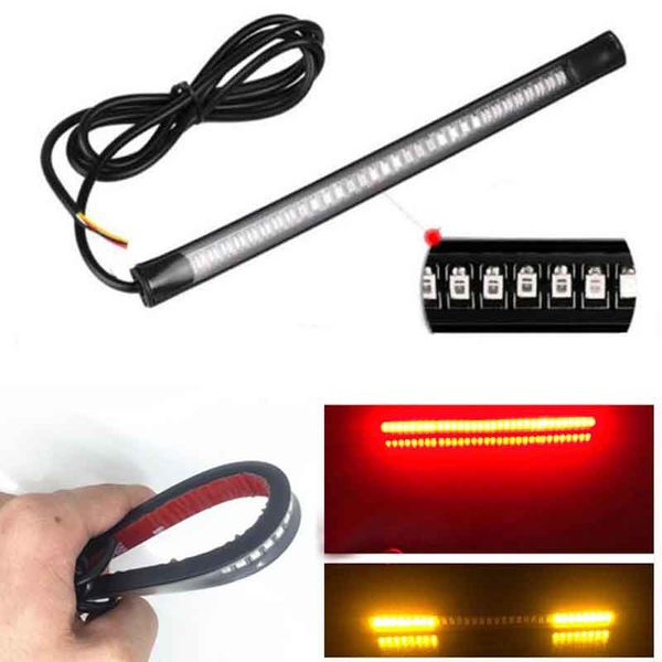universal flexible 48 leds motorcycle light strip / tail brake slight / license plate light
universal flexible 48 leds motorcycle light strip / tail brake slight / license plate light