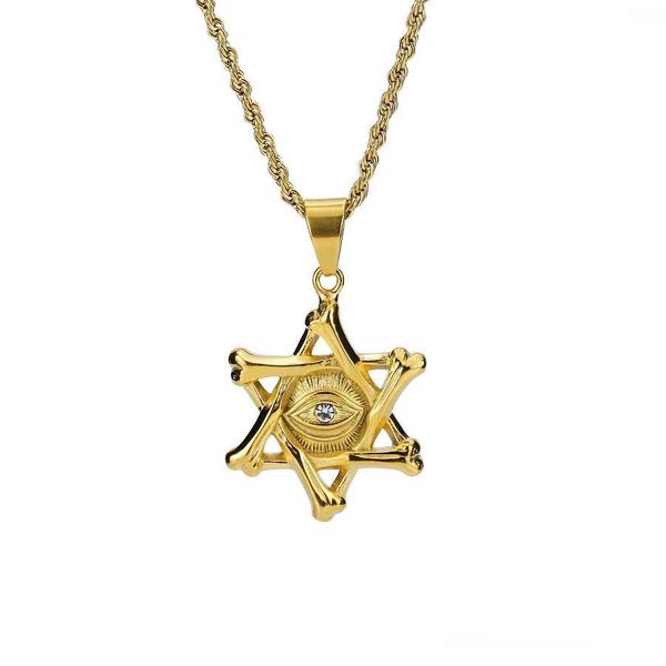 fashion mens iced out hip hop bling chains jewelry evil eye pendants necklace 18k gold plated stainless steel rhinestone design for men gift, Silver 
fashion mens iced out hip hop bling chains jewelry evil eye pendants necklace 18k gold plated stainless steel rhinestone design for men gift, Silver