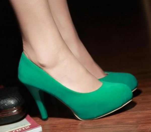 women's shoes in spring and autumn high fine heel round head waterproof table suede@kl661, Black
women's shoes in spring and autumn high fine heel round head waterproof table suede@kl661, Black