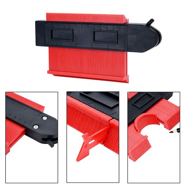 shape contour gauge duplicator profile measuring tool contour duplication gauge template plastic copy duplicator
shape contour gauge duplicator profile measuring tool contour duplication gauge template plastic copy duplicator