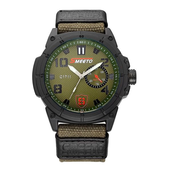 traveling outdoor sports practical men luminous life water resistant nylon strap quartz wrist watch for male gift, Slivery;brown
traveling outdoor sports practical men luminous life water resistant nylon strap quartz wrist watch for male gift, Slivery;brown
