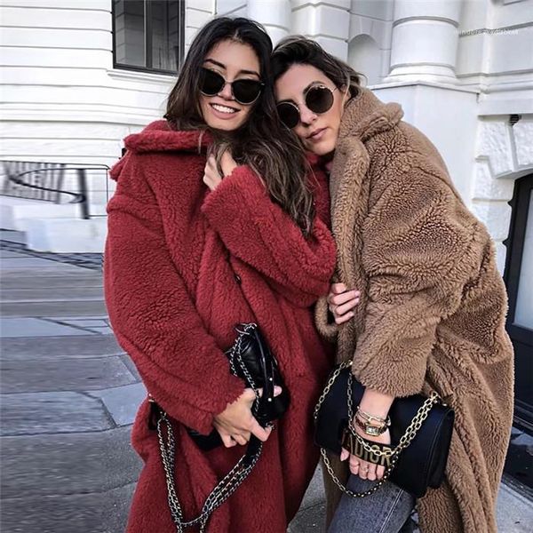 lapel neck womens cardigan outerwears casual females clothing solid color womens designer coats wools fashion loose thick, Black
lapel neck womens cardigan outerwears casual females clothing solid color womens designer coats wools fashion loose thick, Black