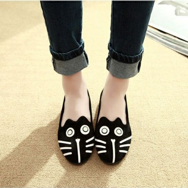women loafers spring autumn female flats slip-on fashion cute casual shoes cartoon lightweight ladies doug footwear sj874, Black
women loafers spring autumn female flats slip-on fashion cute casual shoes cartoon lightweight ladies doug footwear sj874, Black