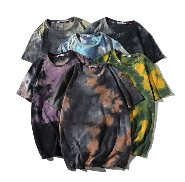 короткие рукава свободного casual tees mens лето o шея топов mens конструктора tie крашеного tshirts мода, White;black
короткие рукава свободного casual tees mens лето o шея топов mens конструктора tie крашеного tshirts мода, White;black
