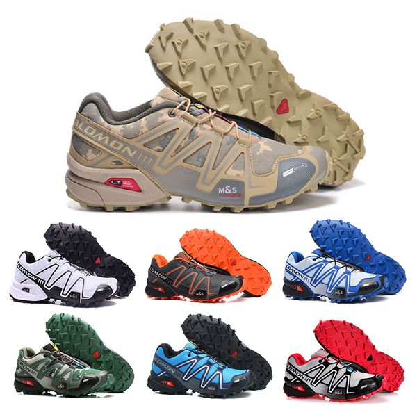Mens Solomon Speed Cross 3CS III zapatos hombre Sport Sneakers Black White green red athletic Speedcross Fashion Running Shoes Size 40-46
Mens Solomon Speed Cross 3CS III zapatos hombre Sport Sneakers Black White green red athletic Speedcross Fashion Running Shoes Size 40-46