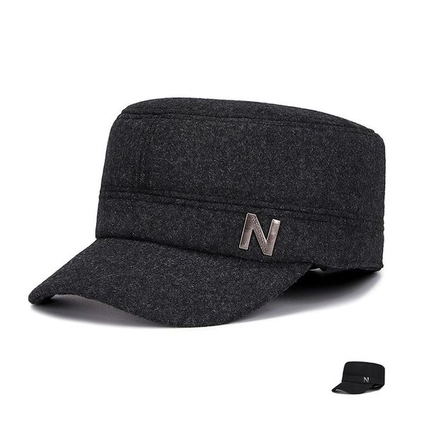 new winter hat men's duck hat winter earmuffs plus velvet warm flat cotton cap, Blue;gray
new winter hat men's duck hat winter earmuffs plus velvet warm flat cotton cap, Blue;gray