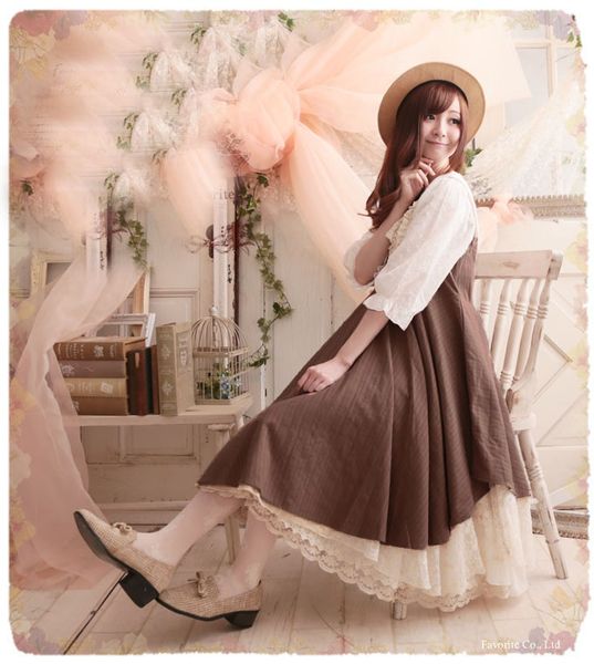 vintage japanese sweet lolita dress o-neck lace bowknot fake two pieces victorian dress kawaii girl gothic lolita op loli cos, Black;red
vintage japanese sweet lolita dress o-neck lace bowknot fake two pieces victorian dress kawaii girl gothic lolita op loli cos, Black;red