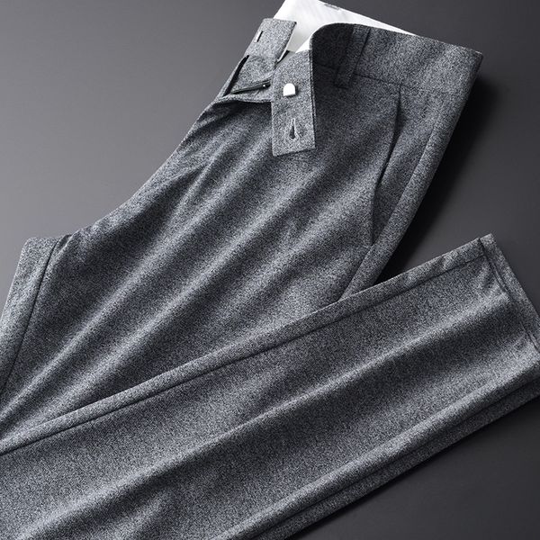 men's pants summer luxury flower yarn business casual mens suit trousers hight quality fashion slim fit grey man, Black
men's pants summer luxury flower yarn business casual mens suit trousers hight quality fashion slim fit grey man, Black
