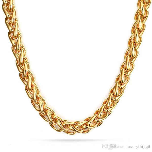 fashion bling mens gold chain 7mm wide 28inch titanium stainless steel mens gold necklace with 18k gold plated, Silver
fashion bling mens gold chain 7mm wide 28inch titanium stainless steel mens gold necklace with 18k gold plated, Silver