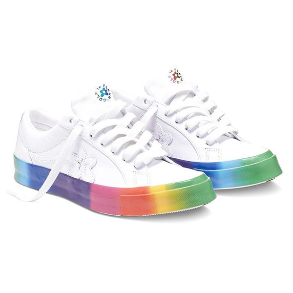 2019 rainbow shoes fashion men women white multi flower new golf le fleur one star ox skateboard sneakers, Black
2019 rainbow shoes fashion men women white multi flower new golf le fleur one star ox skateboard sneakers, Black