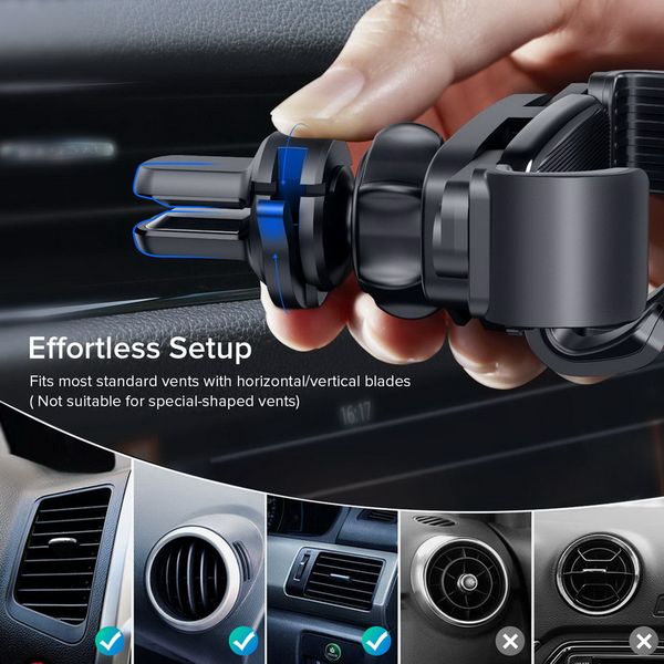 gravity car holder for phone in car air vent clip mount no magnetic mobile cell phone holder stand for iphone xiaomi huawei
gravity car holder for phone in car air vent clip mount no magnetic mobile cell phone holder stand for iphone xiaomi huawei