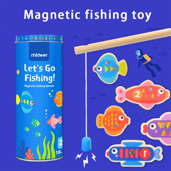 mideer children's magnetic fishing toy set baby puzzle early learning parent-child interactive board game
mideer children's magnetic fishing toy set baby puzzle early learning parent-child interactive board game
