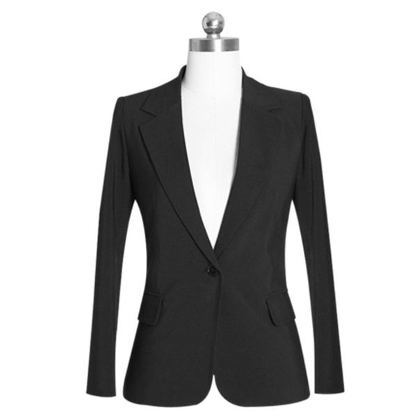 small suit female jacket blazer mujer spring black formal slim women blazers long-sleeved blazer feminino cj020, White;black
small suit female jacket blazer mujer spring black formal slim women blazers long-sleeved blazer feminino cj020, White;black
