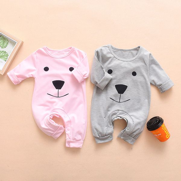 boy girl baby long sleeves bear face p-rinting pure color one-piece garment baby girl clothes clothes newborn, Blue
boy girl baby long sleeves bear face p-rinting pure color one-piece garment baby girl clothes clothes newborn, Blue