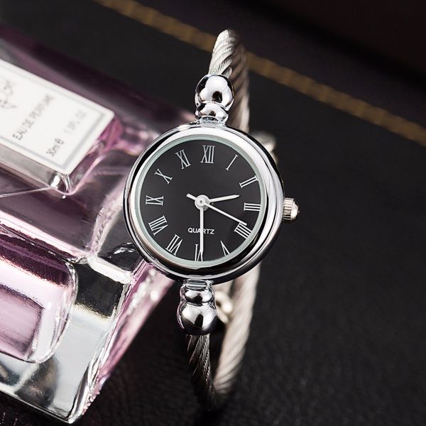 cussi 2018 silver creative women bracelet watches ladies dress watches fashion quartz wristwatch clock roman numeral, Slivery;brown
cussi 2018 silver creative women bracelet watches ladies dress watches fashion quartz wristwatch clock roman numeral, Slivery;brown