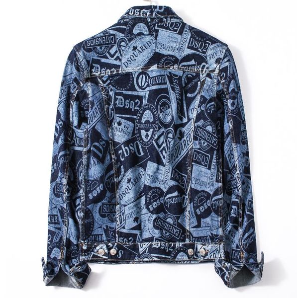 d2 classic tide brand coat luxury designer jacket mens denim jacket boutique letter printing denim jacket fashion slim coat, Black;brown
d2 classic tide brand coat luxury designer jacket mens denim jacket boutique letter printing denim jacket fashion slim coat, Black;brown