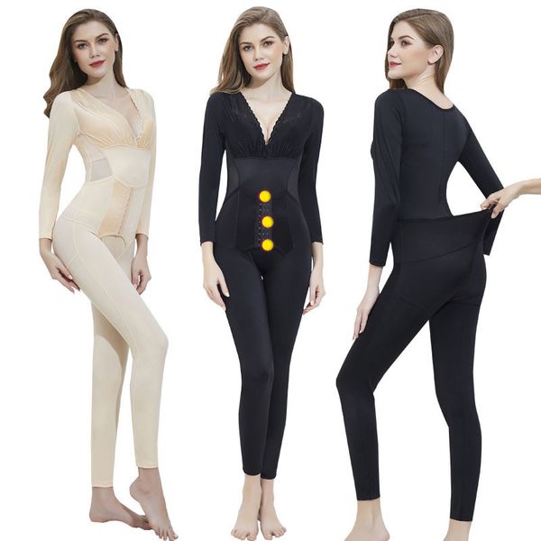 conjoined body-shaping clothes slimming clothes warm abdomen postpartum women's body-shaping long-sleeved, Black;white
conjoined body-shaping clothes slimming clothes warm abdomen postpartum women's body-shaping long-sleeved, Black;white