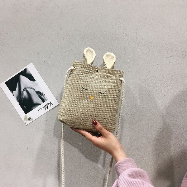 creative bag wholesale 2017 new style korean-style phone bag environmentally friendly fabric linen solid color shoulder b
creative bag wholesale 2017 new style korean-style phone bag environmentally friendly fabric linen solid color shoulder b