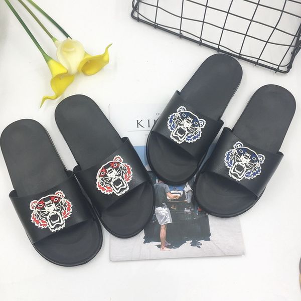 2019 men slippers ken zo summer sandals slipper indoor outdoor beach shoes new fashion male casual tiger head for lovers slipper, Black
2019 men slippers ken zo summer sandals slipper indoor outdoor beach shoes new fashion male casual tiger head for lovers slipper, Black