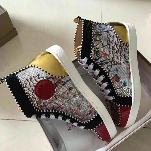 fashion designer brand studded spikes flats shoes mens sandals red bottom shoes for mens and women party lovers genuine leather sneakers 06, Black
fashion designer brand studded spikes flats shoes mens sandals red bottom shoes for mens and women party lovers genuine leather sneakers 06, Black