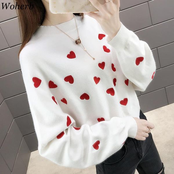 woherb 2019 winter women sweaters fashion batwing sleeve pullovers loose knitted oversized sweater embroidery female jumper, White;black
woherb 2019 winter women sweaters fashion batwing sleeve pullovers loose knitted oversized sweater embroidery female jumper, White;black