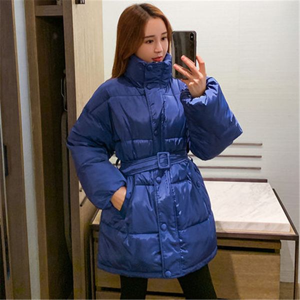 fashion cotton jackets women short parkas 2019 winter coats new korean stand collar waist jacket girls outerwear xa354, Black
fashion cotton jackets women short parkas 2019 winter coats new korean stand collar waist jacket girls outerwear xa354, Black