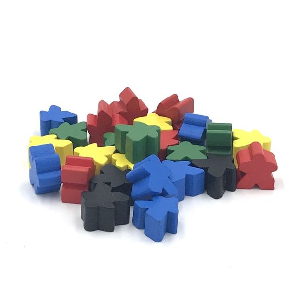 30 pieces wooden pawn/ chess standard size 16mm for meeple carcassonne board game accessories 16mm*16mm
30 pieces wooden pawn/ chess standard size 16mm for meeple carcassonne board game accessories 16mm*16mm