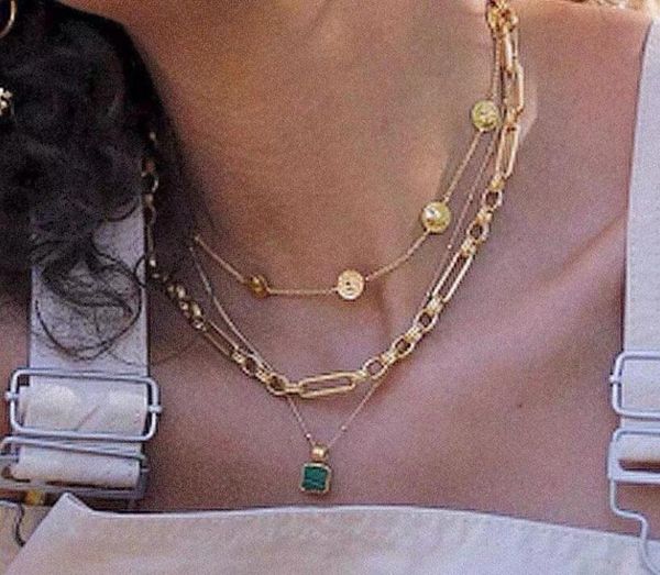 fashionable boyfriend choker exaggerated large oval chain chic clavicle chain necklace, Silver
fashionable boyfriend choker exaggerated large oval chain chic clavicle chain necklace, Silver