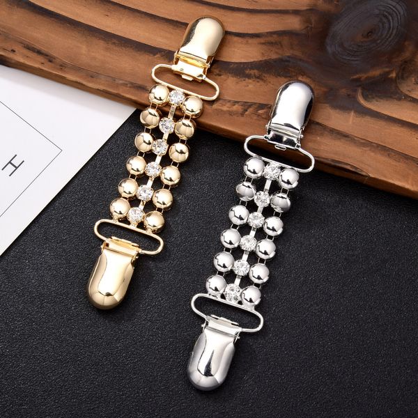 new fashion brooch women rhinestone duckbill buckle clothing decor chain cardigan clip sweater blouse clip clothing decoration brooch pins, Gray
new fashion brooch women rhinestone duckbill buckle clothing decor chain cardigan clip sweater blouse clip clothing decoration brooch pins, Gray