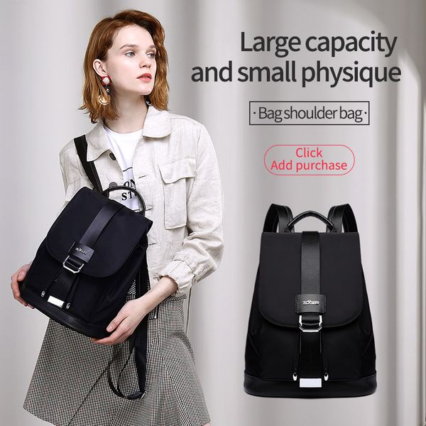 2019 women's backpack student bag teen girl nylon buckle design black femme mochila women's backpack fashion sac a dos
2019 women's backpack student bag teen girl nylon buckle design black femme mochila women's backpack fashion sac a dos