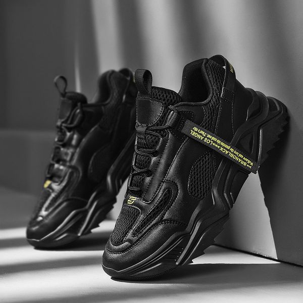 fashion trend men sneakers casual new men daddy shoes zapatos de hombre light breathable lace-up sneakers flat shoes 
fashion trend men sneakers casual new men daddy shoes zapatos de hombre light breathable lace-up sneakers flat shoes